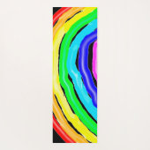 Regenboogtekening Yogamat (Achterkant)