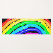 Regenboogtekening Yogamat (Voorkant (horizontaal))