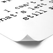 Regenboogteksten Poster (Hoek)