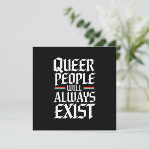 Regenboogtrots Queer Pride Queer Mensen Zullen Alt Kaart