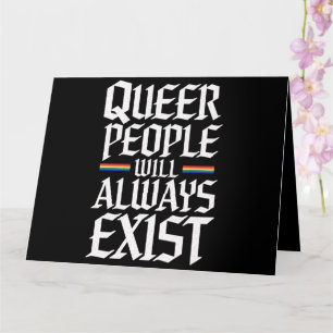 Regenboogtrots Queer Pride Queer Mensen Zullen Alt Kaart