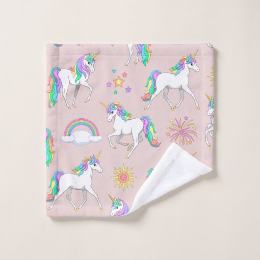 regenboogunders bad handdoek (Wasdoekje)