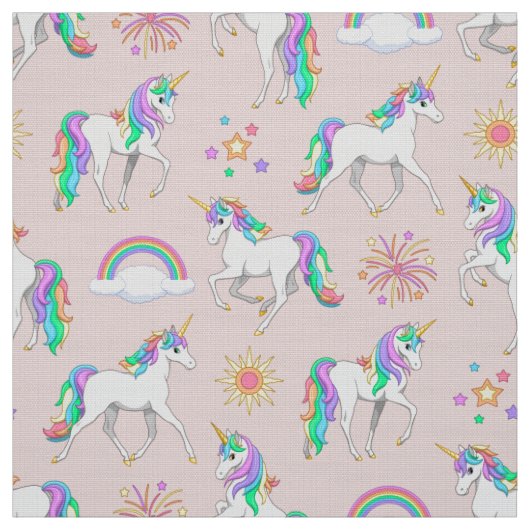 regenboogunders stof (Swatch)
