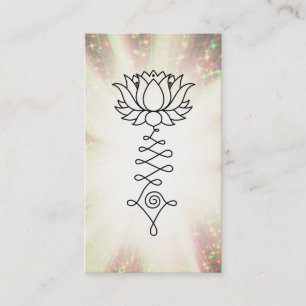 *~* Regenboogvangers Reiki Healing Energy Lotus Visitekaartje