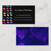 Regenboogvarkens Visitekaartje (Voorkant / Achterkant)