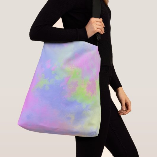 Regenboogverf Crossbody Tas (Dichtbij)