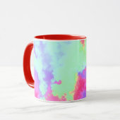 Regenboogverf Mok (Voorkant links)