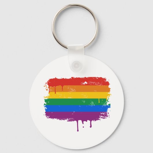 Regenboogverf Sleutelhanger (Voorkant)