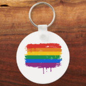 Regenboogverf Sleutelhanger (Voorkant)
