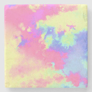 Regenboogverf Stenen Onderzetter