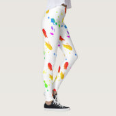 Regenboogverfsplaat Leggings (Rechts)