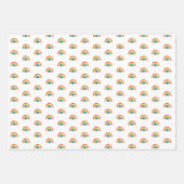 Regenboogverlooppapier Inpakpapier Vel (Voorkant 2)