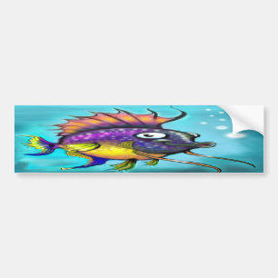 Regenboogvis Bumpersticker