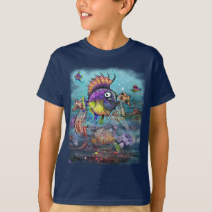 Regenboogvis T-shirt