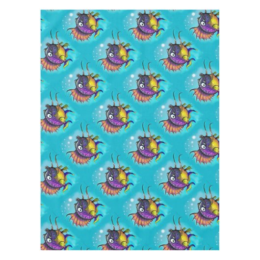 Regenboogvis Tafelkleed (Voorkant)