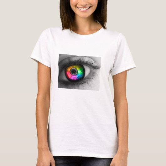 Regenboogvisie T-shirt (Voorkant)