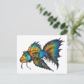 Regenboogvissen Briefkaart (Staand voorkant)