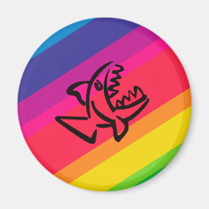 Regenboogvissen Magneet
