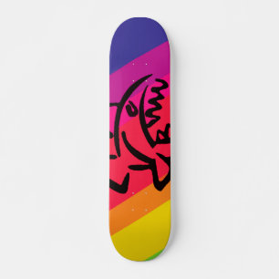 Regenboogvissen Skateboard