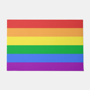 Regenboogvlag Deurmat