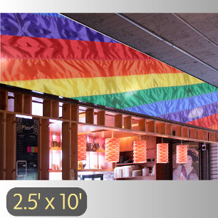 Regenboogvlag Gay Pride Regenboogstrepen LGBT LGBT Spandoek