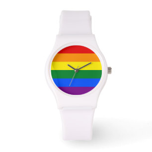 Regenboogvlag Horloge
