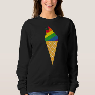 Regenboogvlag ijs Cone Gay Pride Lgbt Pride Trui