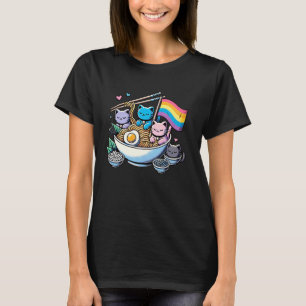 Regenboogvlag Katten Ramen LGBT Gay Pride Maand Ka T-shirt