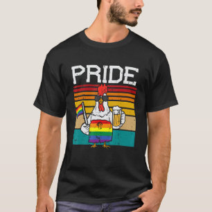 Regenboogvlag Kip Hen Lgbt Pride Month Gay Ally T-shirt