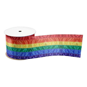 Regenboogvlag LGBT LGBTQ gay pride regenboogstrepe Lint