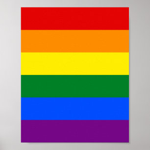 Regenboogvlag (LGBT) Poster
