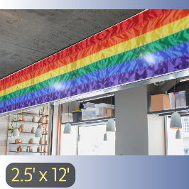 Regenboogvlag LGBT regenboog streept homoseksuele  Spandoek