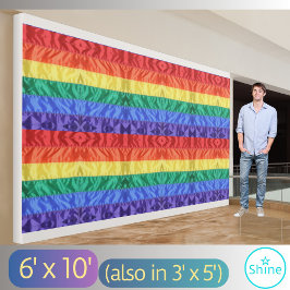 Regenboogvlag LGBT Regenboogstrepen Gay Pride LGBT Spandoek