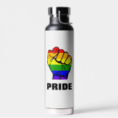 Regenboogvlag Pride Fist Water Bottle Waterfles (Links)