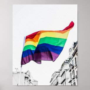 Regenboogvlag Pride Poster