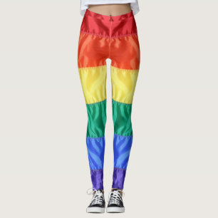 Regenboogvlag regenboogstrepen LGBT LGBTQ+ gay pri Leggings