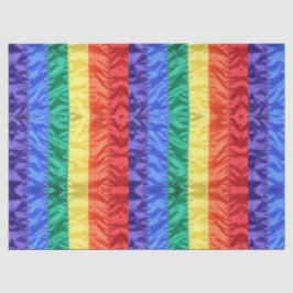 Regenboogvlag regenboogstrepen LGBT LGBTQ gay prid Tissuepapier