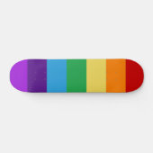 Regenboogvlag Skateboard (Horizontaal)