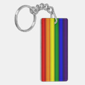 Regenboogvlag Sleutelhanger (Voorkant Links)