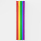 Regenboogvlag Spandoek (Verticaal)