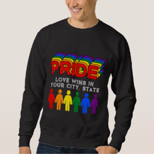 Regenboogvlag trui