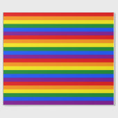Regenboogvlagpapier Cadeaupapier (Vlak)