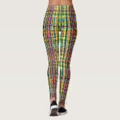 regenboogvlakke leggings (Achterkant)