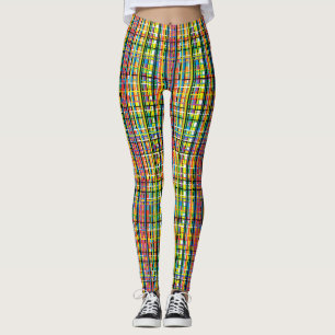 regenboogvlakke leggings