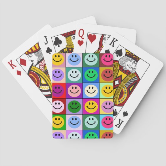 Regenboogvlakken Pokerkaarten (Achterkant)