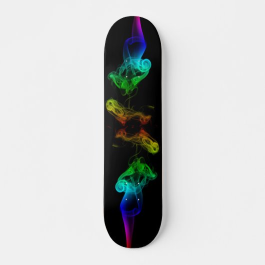 Regenboogvlam Skateboard (Voorkant)