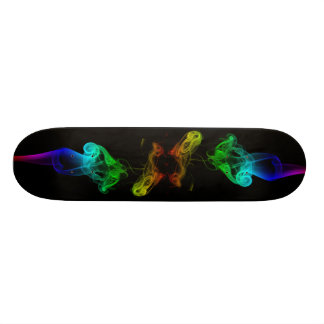 Regenboogvlam Skateboard