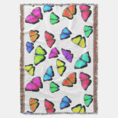 Regenboogvlinder Deken (Voorkant Verticaal)