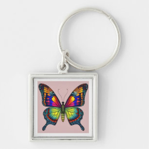 Regenboogvlinder Sleutelhanger