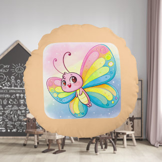 Regenboogvlinderrondvlieger Rond Kussen